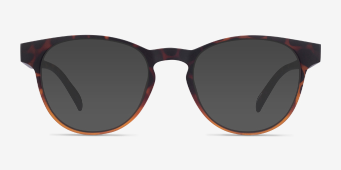 Osier Matte Tortoise Brown PlasticEyeglass Frames from EyeBuyDirect, with Tinted Lenses