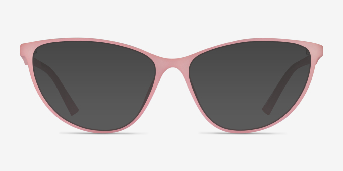 Harvest Matte Pink PlasticEyeglass Frames from EyeBuyDirect, with Tinted Lenses