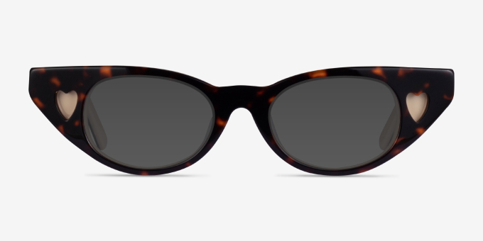 Cora Tortoise Beige AcetateEyeglass Frames from EyeBuyDirect, with Tinted Lenses