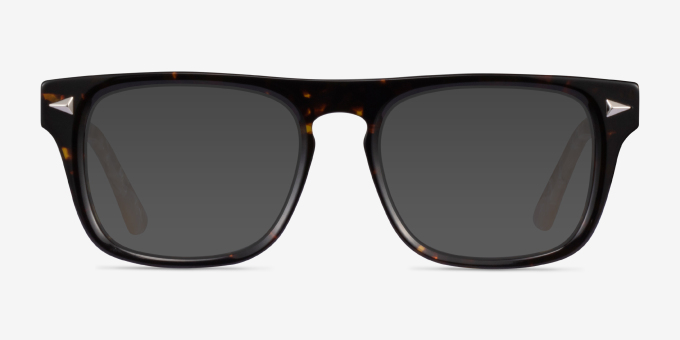 Fluoresce Tortoise Champagne AcetateEyeglass Frames from EyeBuyDirect, with Tinted Lenses