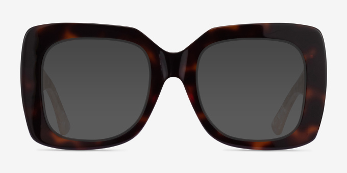 Spacey Écailles AcétateMontures de lunettes de vue d'EyeBuyDirect, Avec des Verres Teintés