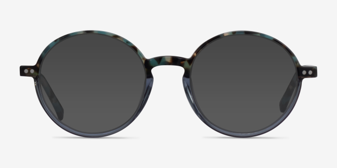 Knower Floral AcetateEyeglass Frames from EyeBuyDirect, with Tinted Lenses