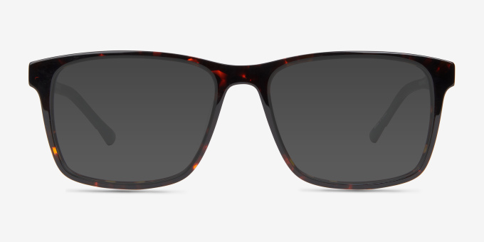 Bet Tortoise AcetateEyeglass Frames from EyeBuyDirect, with Tinted Lenses