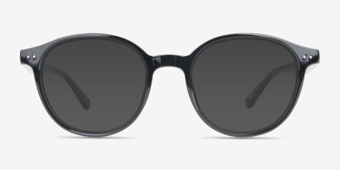 Endorphin Black PlasticEyeglass Frames from EyeBuyDirect, with Tinted Lenses