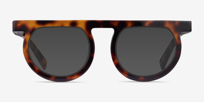 Theorem Tortoise AcetateEyeglass Frames from EyeBuyDirect, with Tinted Lenses