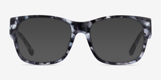 Gemma Gray Tortoise AcetateEyeglass Frames from EyeBuyDirect, with Tinted Lenses