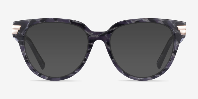 Moira Gray AcetateEyeglass Frames from EyeBuyDirect, with Tinted Lenses