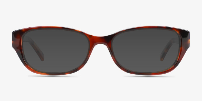 Rafi Tortoise AcetateEyeglass Frames from EyeBuyDirect, with Tinted Lenses
