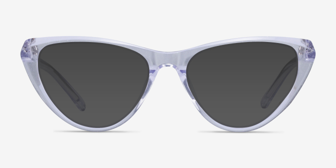 Maine Clear AcetateEyeglass Frames from EyeBuyDirect, with Tinted Lenses