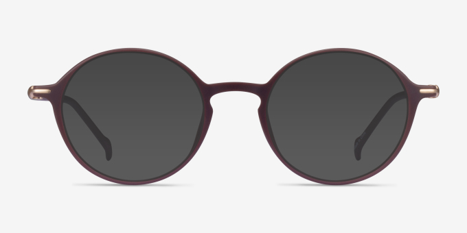 Matcha Dark Brown PlasticEyeglass Frames from EyeBuyDirect, with Tinted Lenses