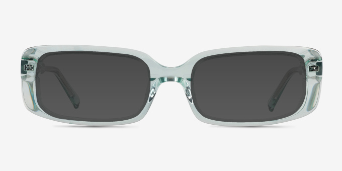 Anita Crystal Light Green AcetateEyeglass Frames from EyeBuyDirect, with Tinted Lenses