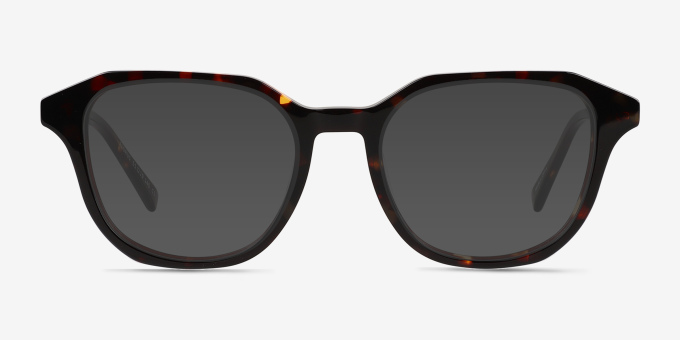 Florus Tortoise Alternative MaterialsEyeglass Frames from EyeBuyDirect, with Tinted Lenses