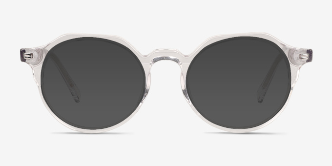 Monarda Crystal Alternative MaterialsEyeglass Frames from EyeBuyDirect, with Tinted Lenses