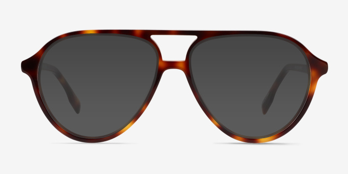 Verbena Tortoise Alternative MaterialsEyeglass Frames from EyeBuyDirect, with Tinted Lenses