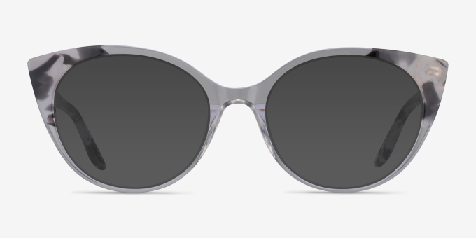 Leilani Ivory Tortoise Clear AcetateEyeglass Frames from EyeBuyDirect, with Tinted Lenses