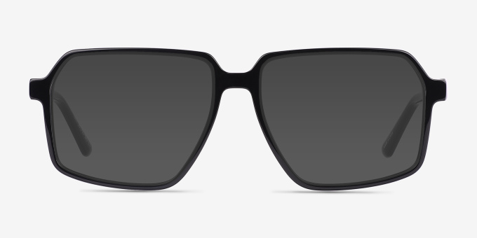Mix Black AcetateEyeglass Frames from EyeBuyDirect, with Tinted Lenses