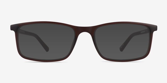 Sapling Matte Brown Alternative MaterialsEyeglass Frames from EyeBuyDirect, with Tinted Lenses