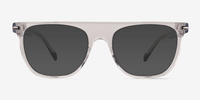 Mentis Clear AcetateEyeglass Frames from EyeBuyDirect, with Tinted Lenses