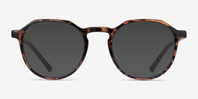 Chichi Tortoise PlasticEyeglass Frames from EyeBuyDirect, with Tinted Lenses