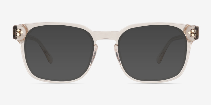 Dreams Crystal Brown AcetateEyeglass Frames from EyeBuyDirect, with Tinted Lenses