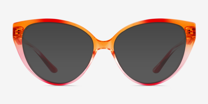 Pride On Orange Pink PlasticEyeglass Frames from EyeBuyDirect, with Tinted Lenses