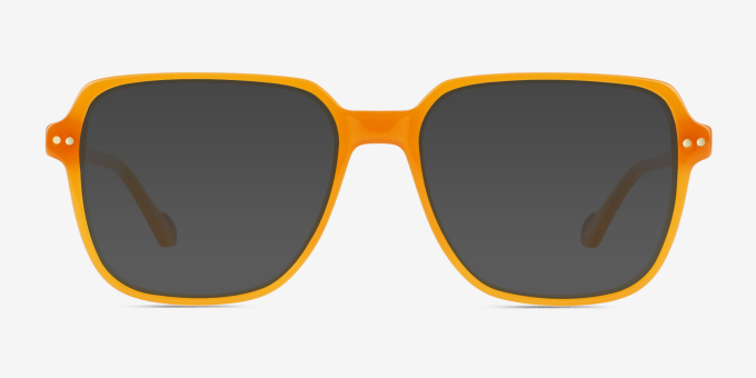 Brooke Orange AcetateEyeglass Frames from EyeBuyDirect, with Tinted Lenses