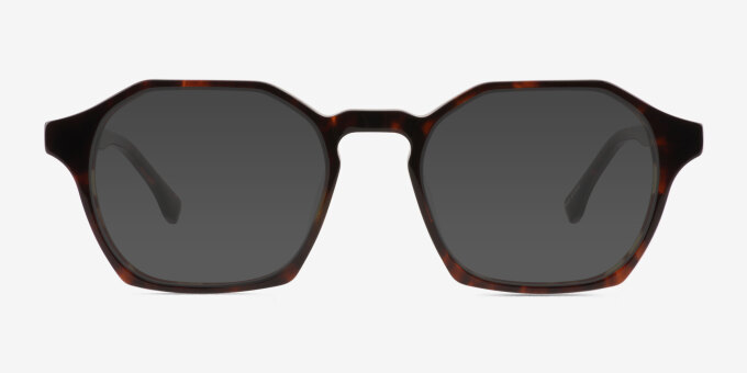 Degree Tortoise AcetateEyeglass Frames from EyeBuyDirect, with Tinted Lenses