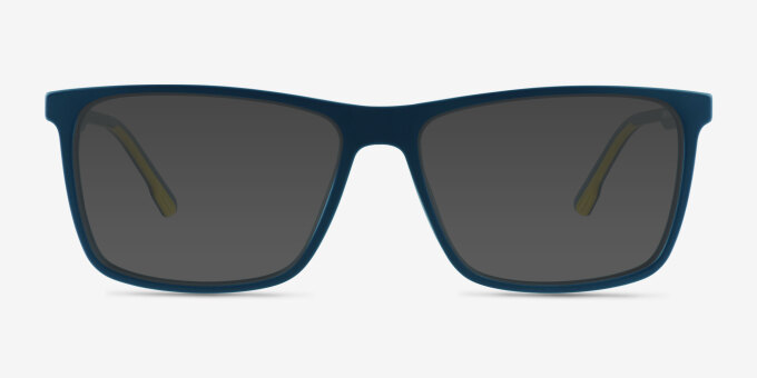 Wp Matte Navy PlastiqueMontures de lunettes de vue d'EyeBuyDirect, Avec des Verres Teintés