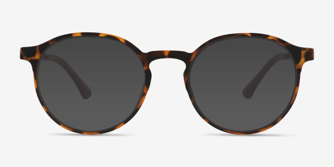 Xp Tortoise PlasticEyeglass Frames from EyeBuyDirect, with Tinted Lenses