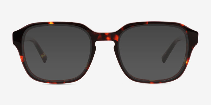 Breaker Tortoise Alternative MaterialsEyeglass Frames from EyeBuyDirect, with Tinted Lenses