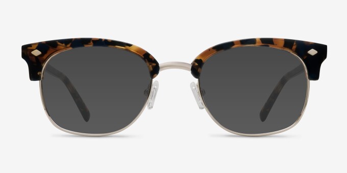 Japan Morning Tortoise Acetate, MetalEyeglass Frames from EyeBuyDirect, with Tinted Lenses