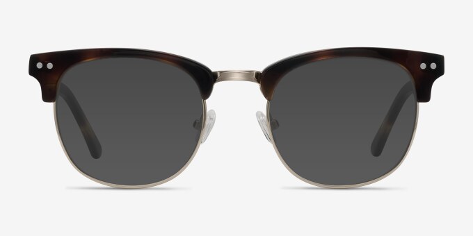 Borderline Tortoise Acetate, MetalEyeglass Frames from EyeBuyDirect, with Tinted Lenses
