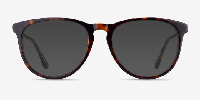 Ultraviolet Tortoise Acetate, MetalEyeglass Frames from EyeBuyDirect, with Tinted Lenses