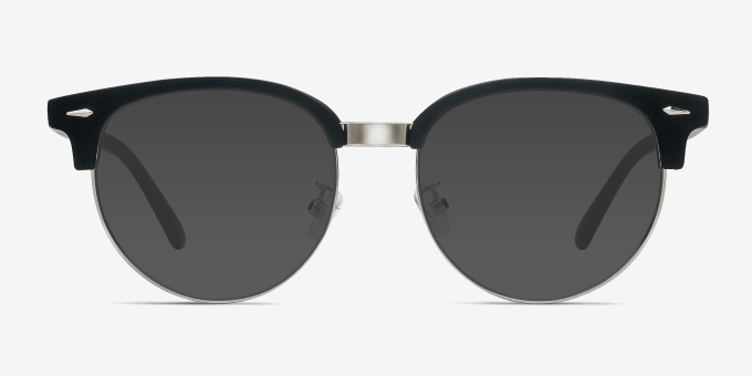 Narita Matte Black Plastic, MetalEyeglass Frames from EyeBuyDirect, with Tinted Lenses