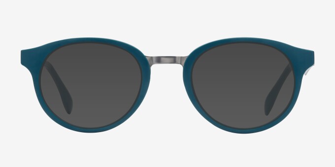 Aisu Matte Green Plastic, MetalEyeglass Frames from EyeBuyDirect, with Tinted Lenses