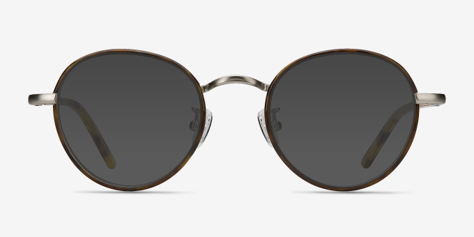 Anywhere Tortoise Acetate, MetalEyeglass Frames from EyeBuyDirect, with Tinted Lenses