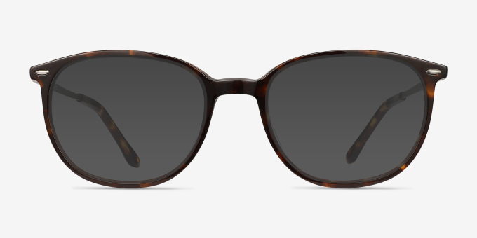 Eros Tortoise Acetate, MetalEyeglass Frames from EyeBuyDirect, with Tinted Lenses