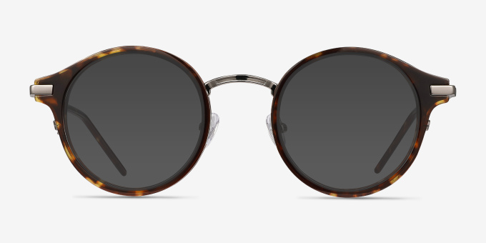 Roto Écailles Acetate, MetalMontures de lunettes de vue d'EyeBuyDirect, Avec des Verres Teintés