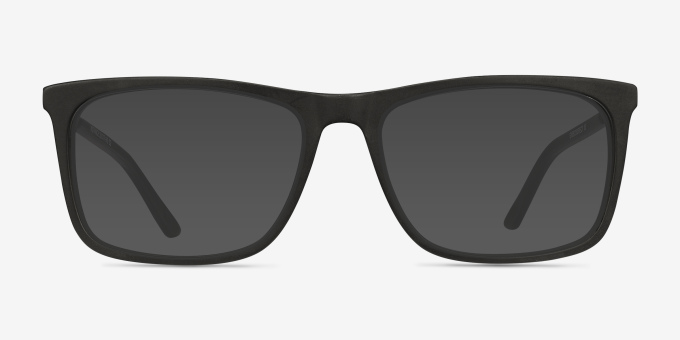 Instance Noir Acetate, MetalMontures de lunettes de vue d'EyeBuyDirect, Avec des Verres Teintés