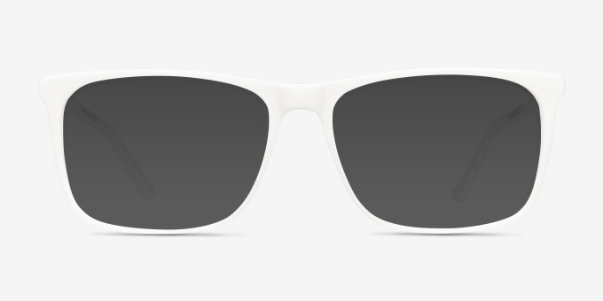 Instance White Acetate, MetalEyeglass Frames from EyeBuyDirect, with Tinted Lenses