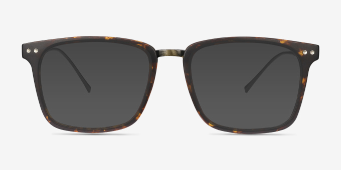 Forte Tortoise Plastic, MetalEyeglass Frames from EyeBuyDirect, with Tinted Lenses