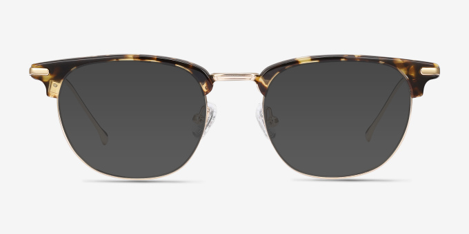 Relive Tortoise Golden Acetate, MetalMontures de lunettes de vue d'EyeBuyDirect, Avec des Verres Teintés