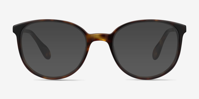 Lucy Tortoise Acetate, MetalEyeglass Frames from EyeBuyDirect, with Tinted Lenses