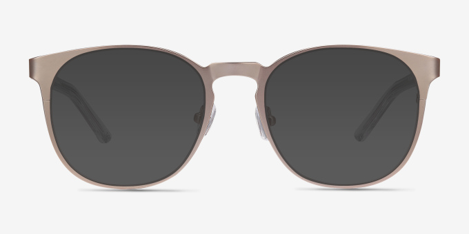 Resonance Rose Gold Acetate, MetalEyeglass Frames from EyeBuyDirect, with Tinted Lenses