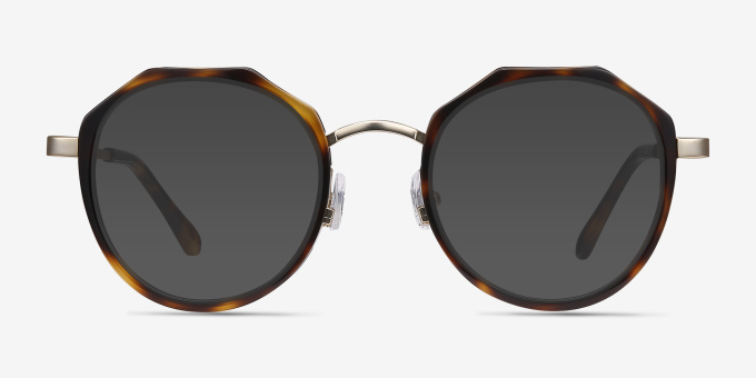 Accent Tortoise Acetate, MetalEyeglass Frames from EyeBuyDirect, with Tinted Lenses