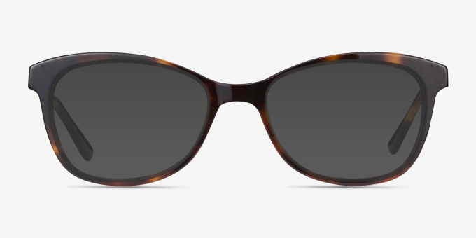 Ripple Tortoise Acetate, MetalEyeglass Frames from EyeBuyDirect, with Tinted Lenses