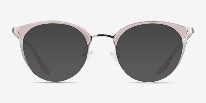 Bouquet Pink Silver Acetate, MetalEyeglass Frames from EyeBuyDirect, with Tinted Lenses