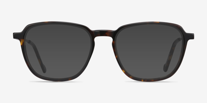 The Fan Écailles Acetate, MetalMontures de lunettes de vue d'EyeBuyDirect, Avec des Verres Teintés