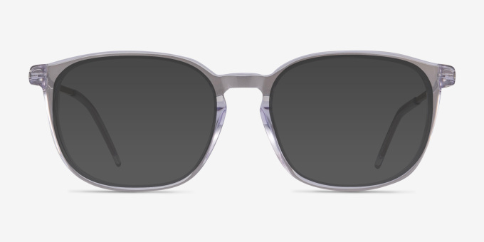 Esquire Clear Acetate, MetalEyeglass Frames from EyeBuyDirect, with Tinted Lenses