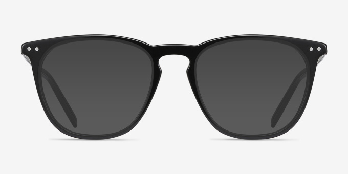 Distance Black Acetate, MetalEyeglass Frames from EyeBuyDirect, with Tinted Lenses